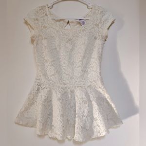 White Lace Blouse
